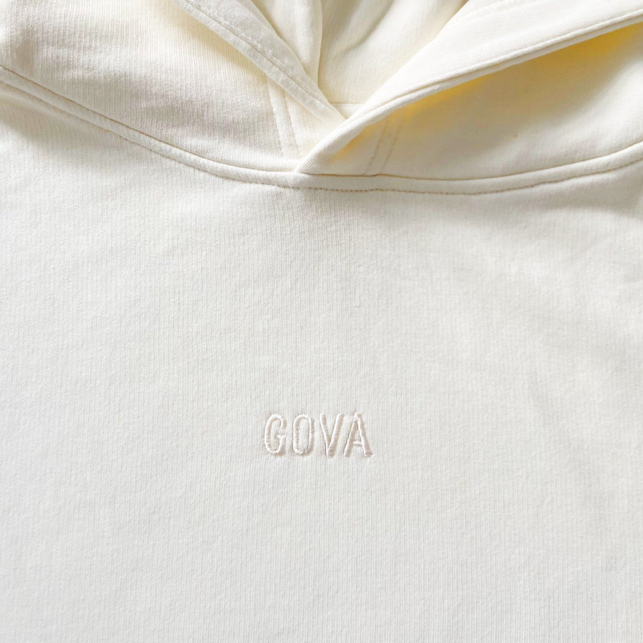 High Quality Oversized Cream Hoodie | GOVA