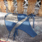Barely There Dark Blue/Grey Thong Bikini Bottom In Mineral