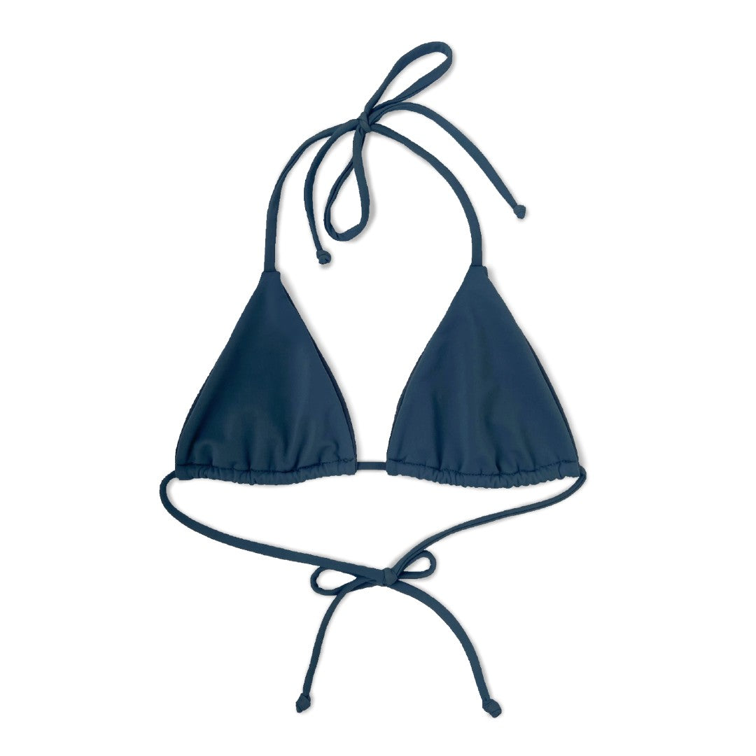 TRIANGLE BIKINI TOP IN MINERAL