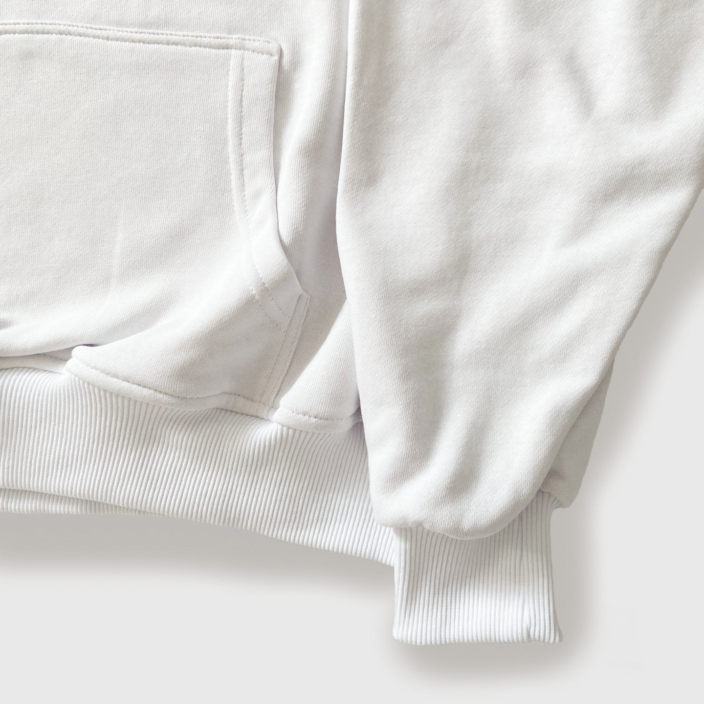 Plain Oversized White Hoodie | GOVA