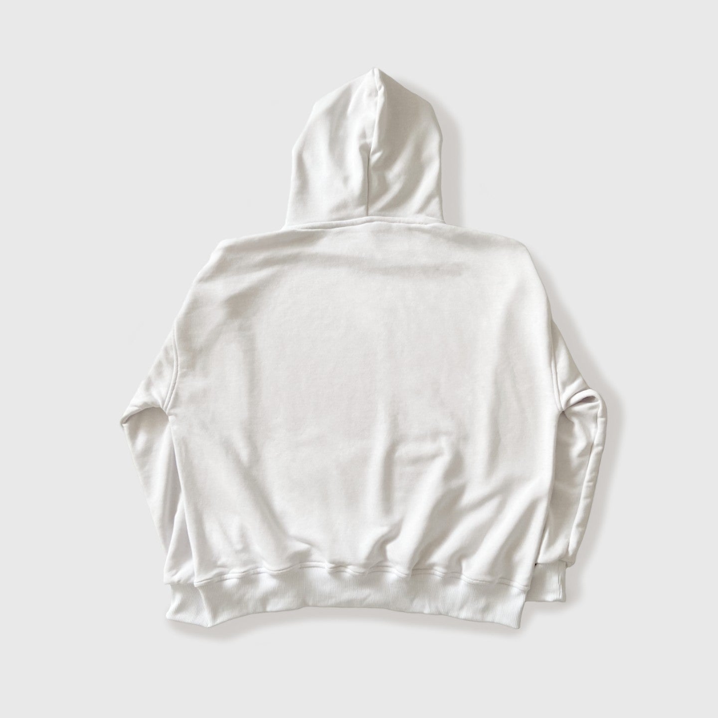 Plain Oversized White Hoodie | GOVA